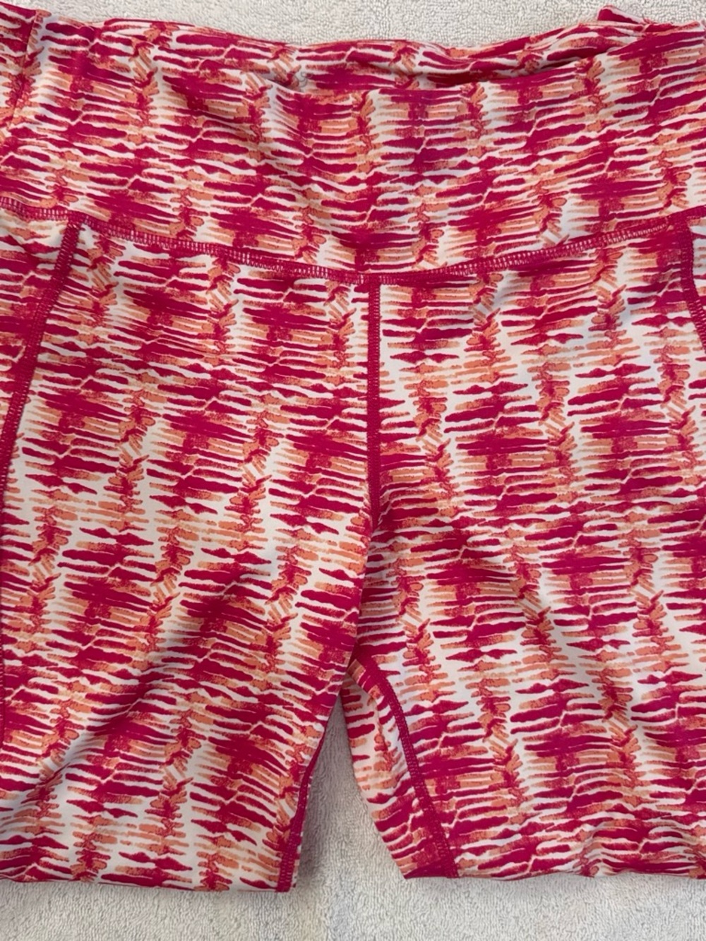 Vineyard Vines Women’s Pink & Orange Abstract Print Leggings